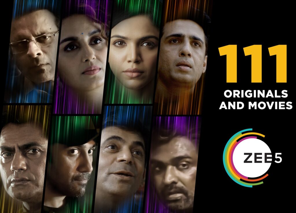 ZEE5 Unveils a High Voltage LineUp of 111 Titles