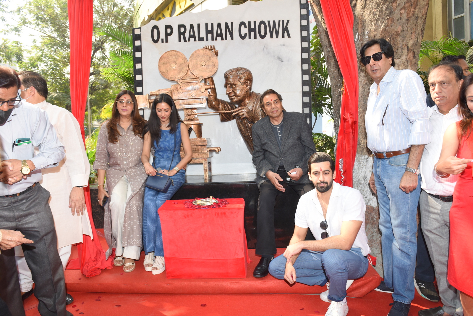 Preet Ralhan O.P. Ralhan Chowk inaugurated in the honor of legendary producer ...